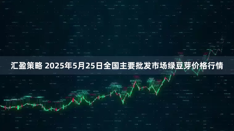 汇盈策略 2025年5月25日全国主要批发市场绿豆芽价格行情