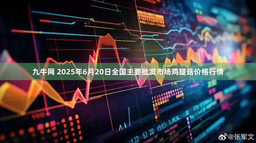 九牛网 2025年6月20日全国主要批发市场鸡腿菇价格行情